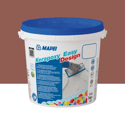 Епоксидний шовний заповнювач (фуга) MAPEI KERAPOXY EASY DESIGN №143, терракотовий, 3 кг (5KB014303)